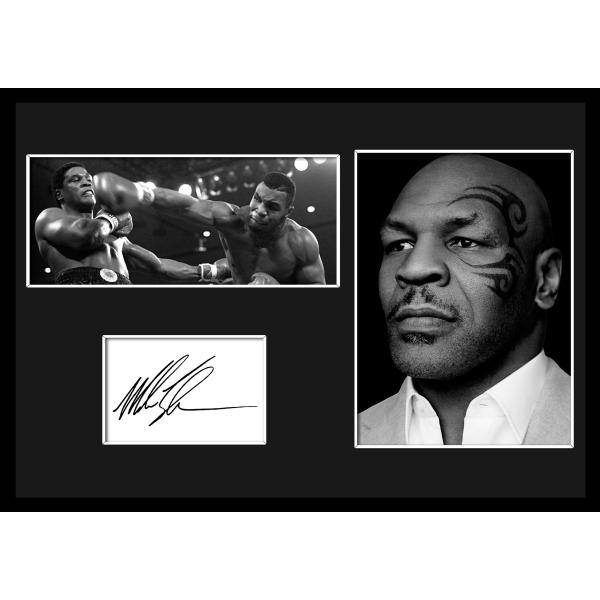 10種類!ボクシング!Mike Tyson/マイク・タイソン/サインプリント&amp;証明書付きフレーム/B...