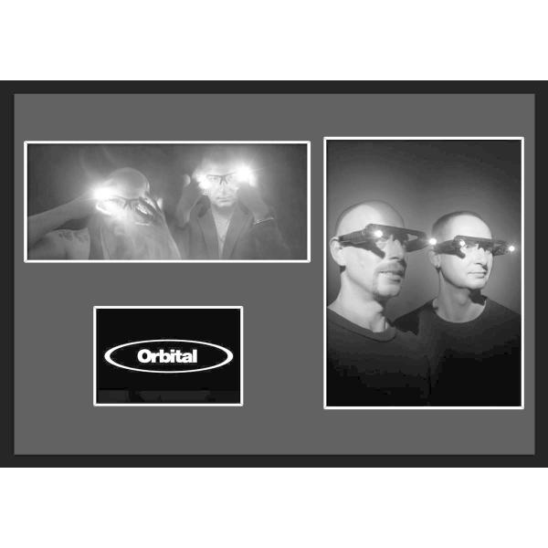 7種類!Orbital/オービタル/ROCK/ロックバンドグループ/証明書付きフレーム/BW/モノク...