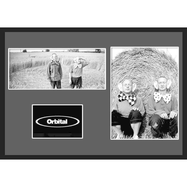 8種類!Orbital/オービタル/ROCK/ロックバンドグループ/証明書付きフレーム/BW/モノク...