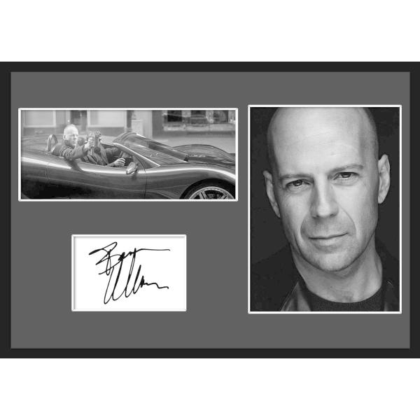10種類!Bruce Willis/ブルース・ウィリス/俳優/映画/テレビ/サインプリント&amp;証明書付...
