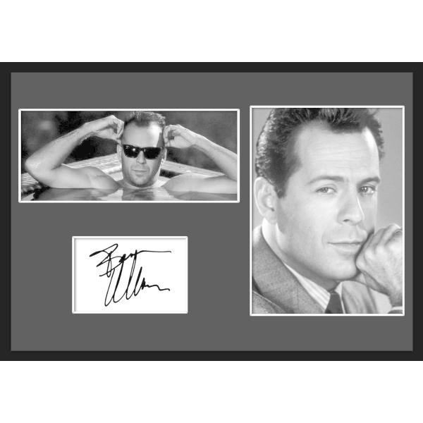 10種類!Bruce Willis/ブルース・ウィリス/俳優/映画/テレビ/サインプリント&amp;証明書付...