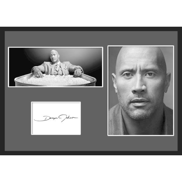 10種類!ドウェイン・ジョンソン/Dwayne Johnson/ロック/Rock/サインプリント&amp;証...