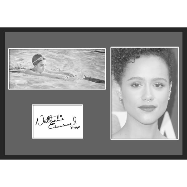 10種類!Nathalie Emmanuel/ナタリー・エマニュエル/女優/サインプリント&amp;証明書付...