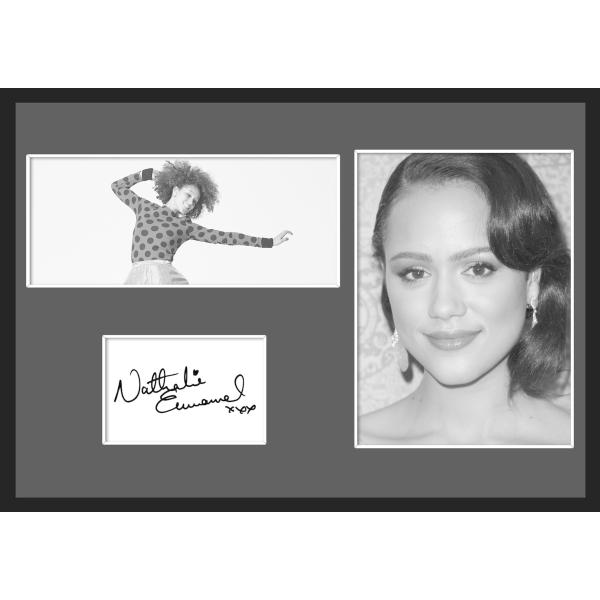 10種類!Nathalie Emmanuel/ナタリー・エマニュエル/女優/サインプリント&amp;証明書付...