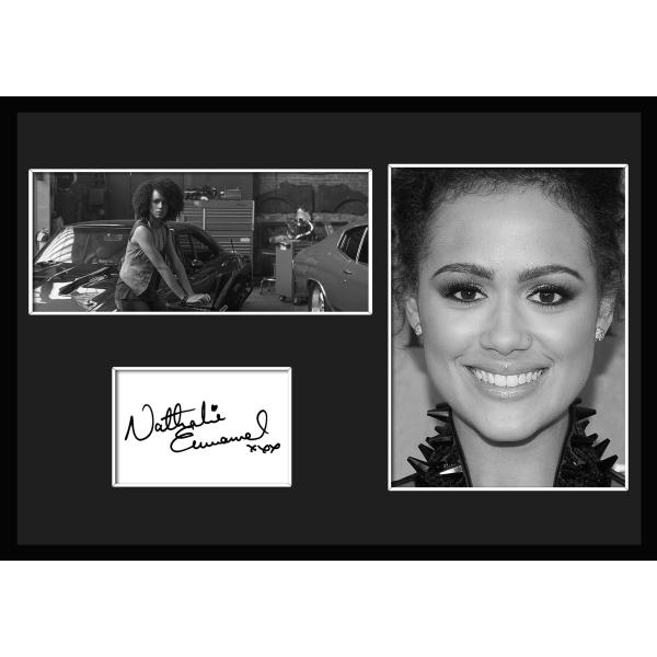 10種類!Nathalie Emmanuel/ナタリー・エマニュエル/女優/サインプリント&amp;証明書付...