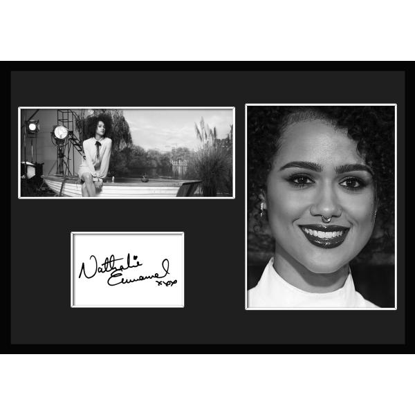 10種類!Nathalie Emmanuel/ナタリー・エマニュエル/女優/サインプリント&amp;証明書付...