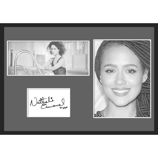 10種類!Nathalie Emmanuel/ナタリー・エマニュエル/女優/サインプリント&amp;証明書付...