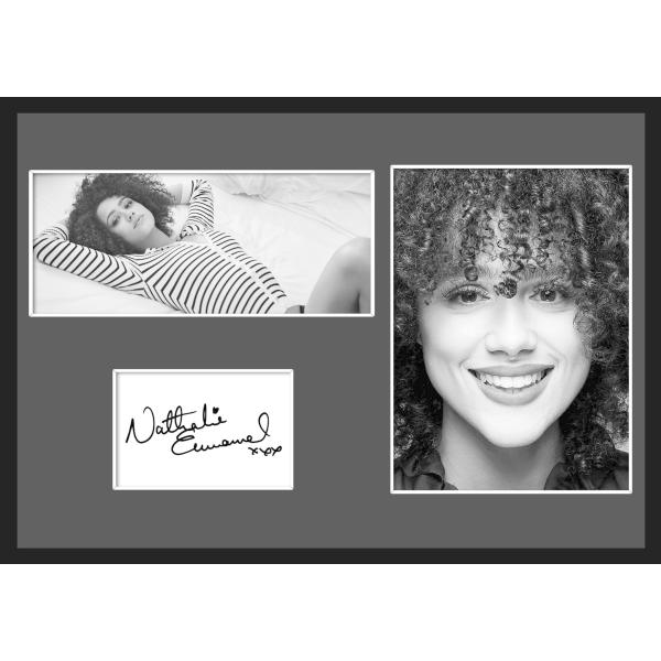 10種類!Nathalie Emmanuel/ナタリー・エマニュエル/女優/サインプリント&amp;証明書付...