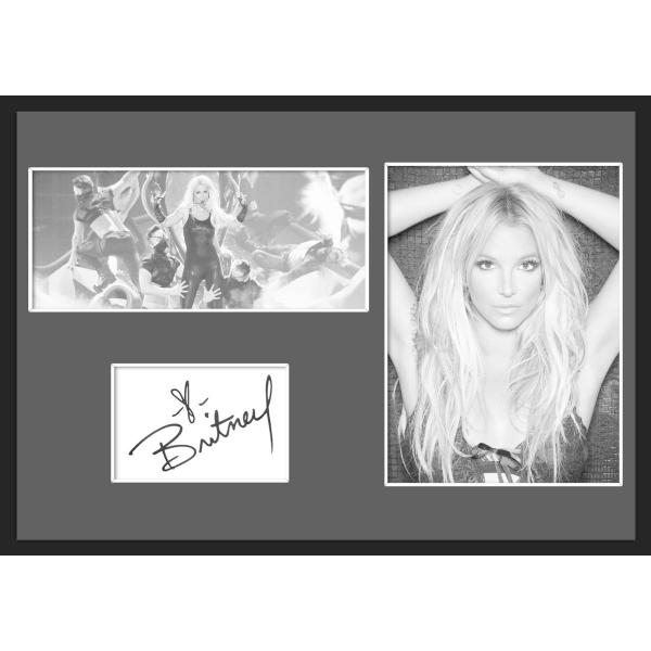 10種類!Britney Spears/ブリトニー・スピアーズ/サインプリント&amp;証明書付きフレーム/...