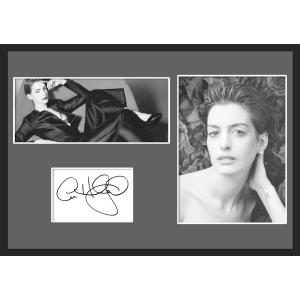 10種類!Anne Hathaway/アン・ハサウェイ/サインプリント&証明書付き