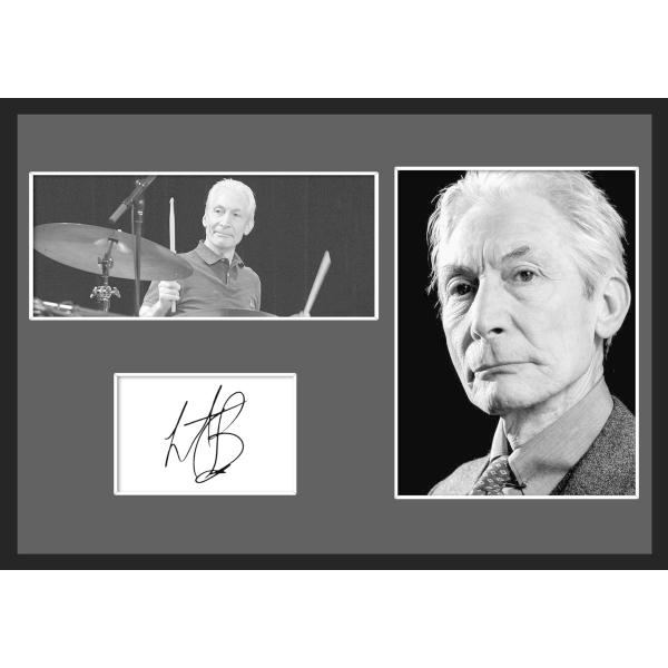 10種類!Charlie Watts/チャーリー・ワッツ/ローリング・ストーンズ/ドラマー/サインプ...