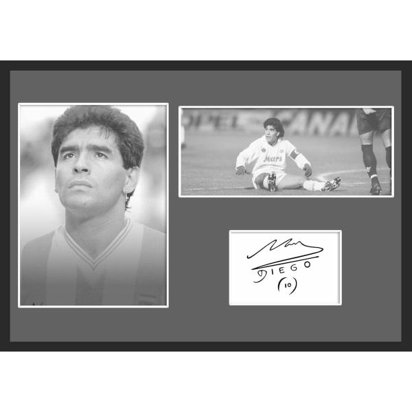 ディエゴ・マラドーナ/Diego Maradona/サッカー/アルゼンチン/バルセロナ/サインプリン...