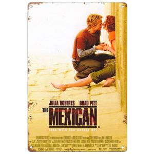 映画ポスター【ブラッド・ピット/Brad Pitt】ザ・メキシカン/The Mexican/ブリキ看...