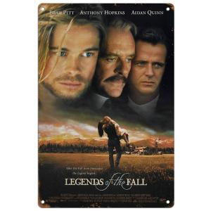 映画ポスター【ブラッド・ピット/Brad Pitt】レジェンド・オブ・フォール/Legends of the Fall/ブリキ看板/サビ風-14｜cny1