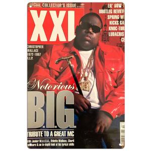 ブリキ看板【The Notorious B.I.G./ノトーリアス・B.I.G.】セレブ/ヒップホッ...