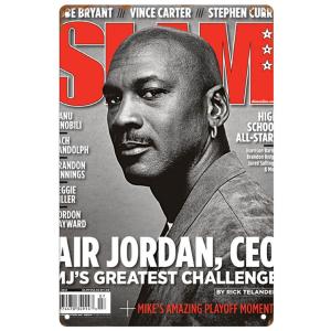 ブリキ看板【Michael Jordan/マイケル・ジョーダン】バスケ/NBA