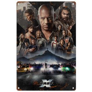 雑貨【ワイルド・スピード/The Fast and the Furious】人気映画シリーズ メタル...