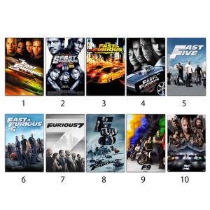 ワイルド・スピード』 Fast & Furious 映画ポスター アートフレーム