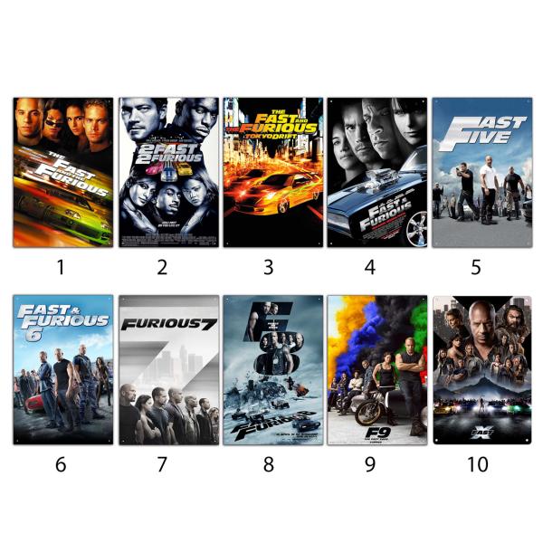 全作10枚セット【ワイルド・スピード/The Fast and the Furious】映画シリーズ...