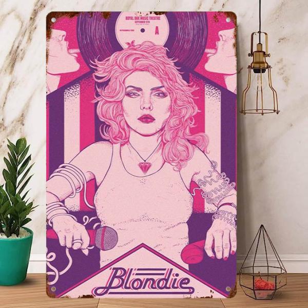 Rock Poster / ロックポスター【 Blondie/ ブロンディ 】メタル ポスター / ...