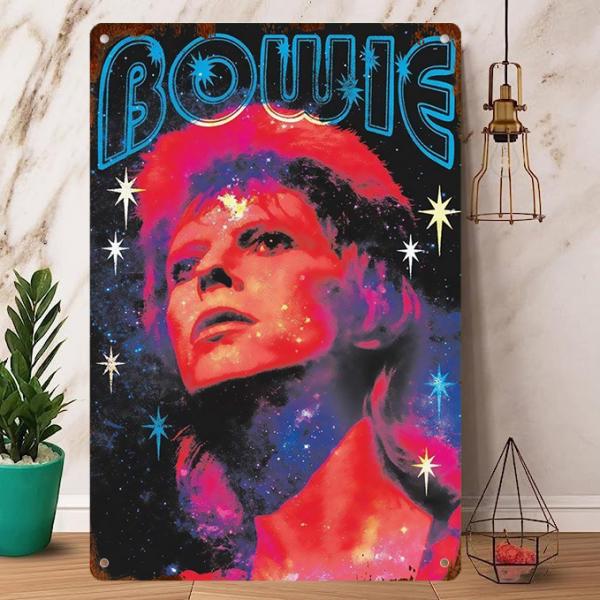 Rock Poster / ロックポスター【 デヴィッド・ボウイ / David Bowie 】メタ...