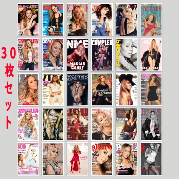 マライア・キャリー　Mariah Carey  ステッカー 30個セット シール ミニポスター ポッ...