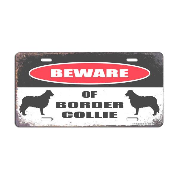 愛犬【Bearded Collie/ビアデッド・コリー】『BEWARE』警告/ヤードサイン/ティンサ...