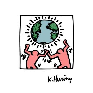 ポストカード【 キース・ヘリング / Keith Haring 】ストリートアート ポップアート はがき -10｜World Trade Center Store