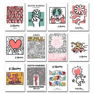 ポストカード【 キース・ヘリング / Keith Haring 】ストリートアート
