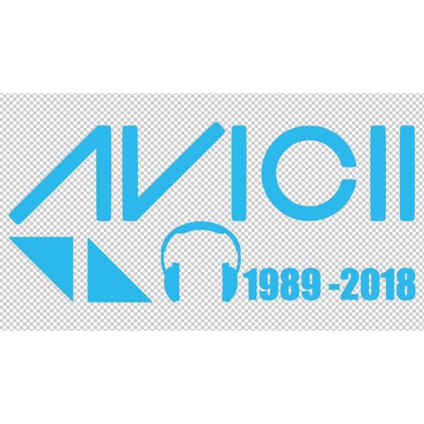 【全16色】DJ アヴィーチー/DJ Avicii/RIP Avicii car sticker-1...