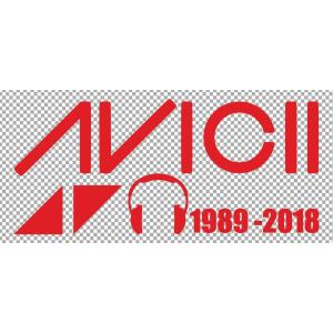 【全16色】DJ アヴィーチー/DJ Avicii/RIP Avicii car sticker-1...