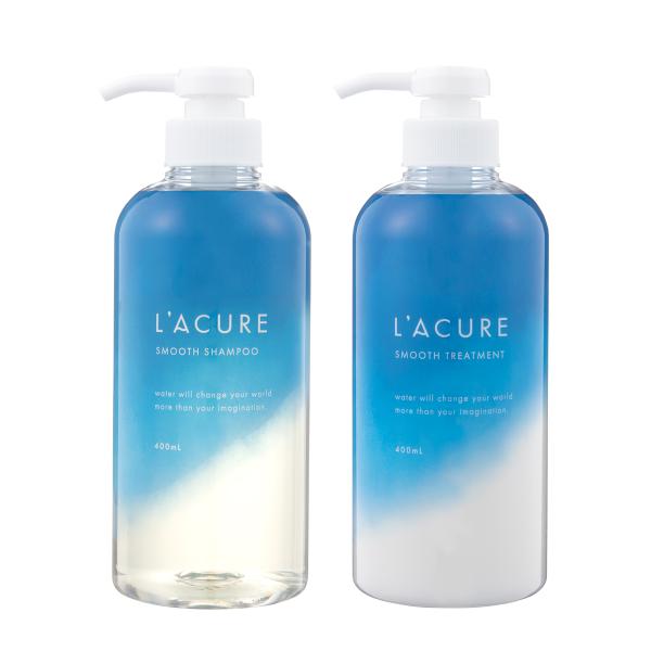 ラキュア スムース シャンプー&amp;トリートメントセット L’ACURE 400ml｜フローラル 人気 ...