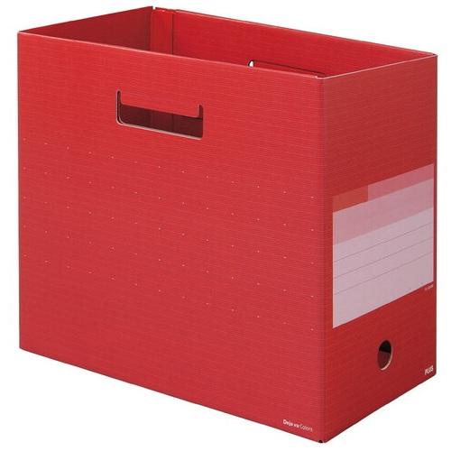 ボックスファイルワイド FL-024BF A4 BRR 文具 文房具 新学期 プラス 新生活