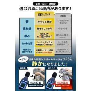 アルミシート 2枚 アルミポンチョ 1枚 防災...の詳細画像4