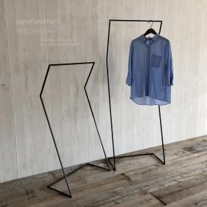 スチールウッド ハンガーラック W600 W900 サイズオーダー可 アイアン