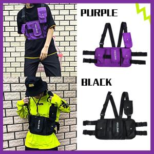 チェストバッグ アウトドア ダンス ヒップホップ