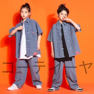 キッズ ダンス衣装 ヒップホップ 子供服 HIP...の商品画像