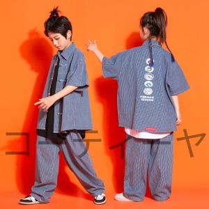 キッズ ダンス衣装 ヒップホップ 子供服 HI...の詳細画像1
