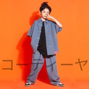 キッズ ダンス衣装 ヒップホップ 子供服 HI...の詳細画像2