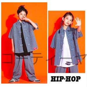 キッズ ダンス衣装 ヒップホップ 子供服 HI...の詳細画像5