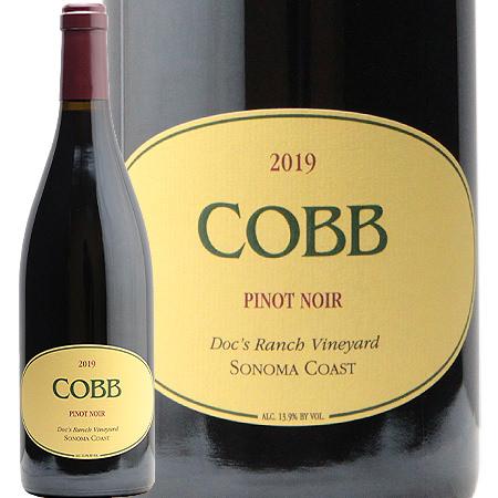 赤ワイン コブ ドックス ランチ ヴィンヤード ピノ ノワール ソノマ コースト 2019