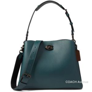 期間限定セール コーチ COACH C2590 ウィロウ ショルダー バッグ カラーブロック フォレ...