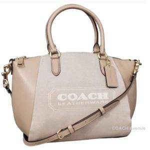 期間限定セール コーチ COACH C9079 エリス サッチェル コーチ バッジ チョークトープ ...