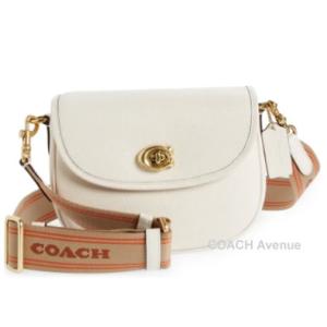 なくなり次第終了セール コーチ COACH CA094 ウィロウ サドル ショルダー バッグ チョー...