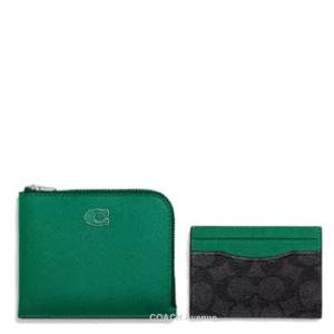 COACH（コーチ） ☆COACH☆ Lジップ カードケース シグネチャー