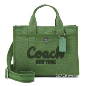 待望入荷 コーチ COACH CP158 カーゴ トート ショルダー クロスボディ 斜めがけ ソフトグリーン 緑 正規店商品 送料無料｜コーチアベニュー