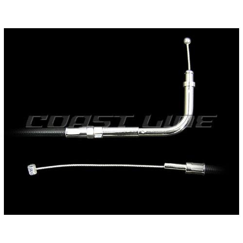 N000260スロットルケーブル/83cm/ブラック/96年〜BT＆XLスポーツ