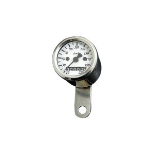スピードメーター オールドフェイス 1:1 アナログ 48mm N012316 48MMアナログスピードメーター オールドフェイス 1:1 -95Y 黒