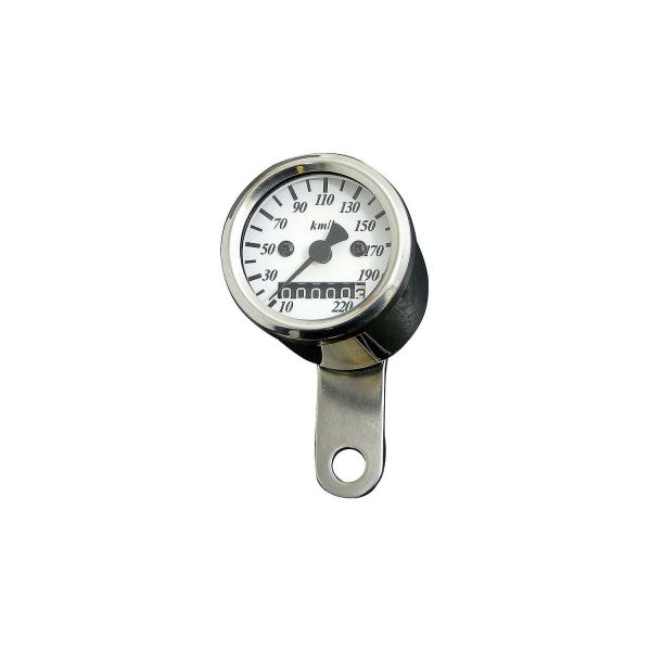 N001291　48mmアナログスピードメーター 白盤2:1 -95y