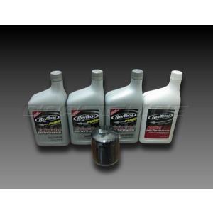S009S　ハーレー04以降XLスポーツスター用オイル交換セット/黒